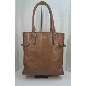 Kate Spade New York Jackson Vanston Handbag Tote in Tan Leather